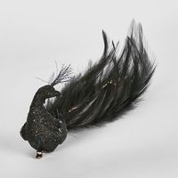 Nayle Clip on Peacock Black