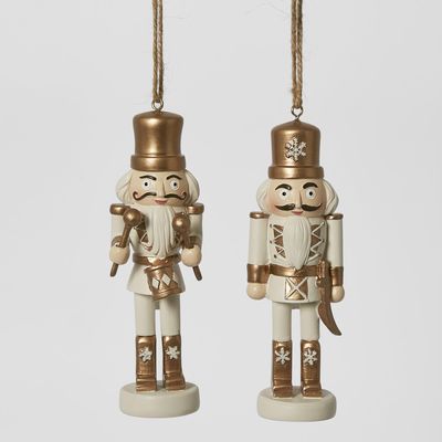 Golden Nutcracker (Set of 2)