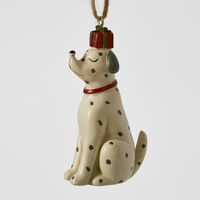 Alfred Hanging Dog Ornament