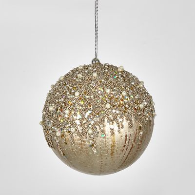 Antique Beaded Bauble