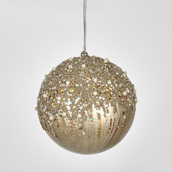 Antique Beaded Bauble