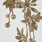Gold Daisy Hanging Ornament