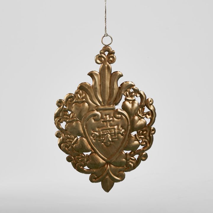 Rouen Hanging Heart Ornament