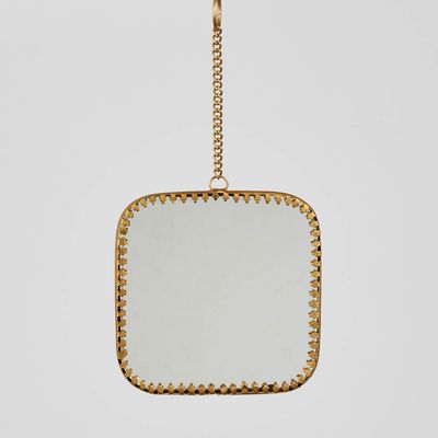 Hanging Mirror Decoration Square