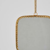 Hanging Mirror Decoration Square