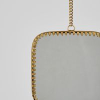 Hanging Mirror Decoration Square