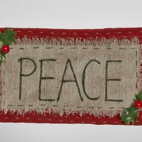 Peace Hanging Sign