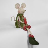 Louie The Sitting Mouse