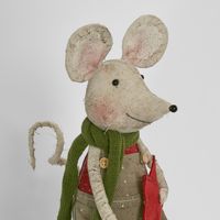 Louie The Sitting Mouse