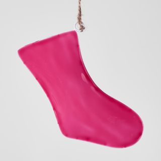 Benny Iron Hanging Sock Pink LGE