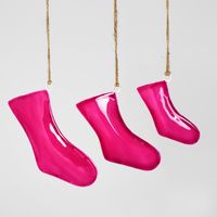 Benny Iron Hanging Sock Pink LGE