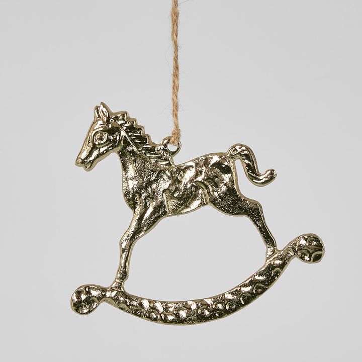 Hanging Rocking Horse Ornament