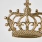 Hanging Crown Ornament Gold