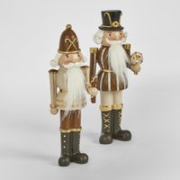 Brownie Nutcrackers (Set of 2)