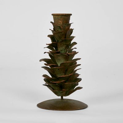 Pinecone Candle Stand SML