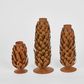 Pinecone Candle Stand 15cm