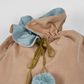 Blue and Sand Reversible Sack