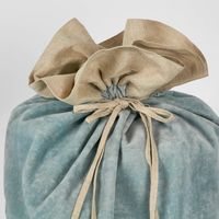 Blue Velvet Sack