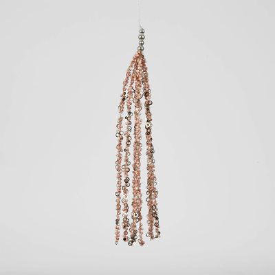 Milla Hanging Sequin Tassel Pink