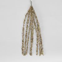 Milla Hanging Sequin Tassel Gold