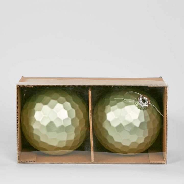 Dymm Bauble (Set of 2) Pale Green