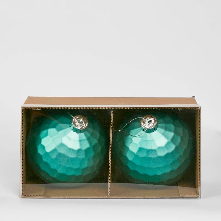 Dymm Bauble (Set of 2) Turquoise