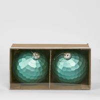 Dymm Bauble (Set of 2) Turquoise