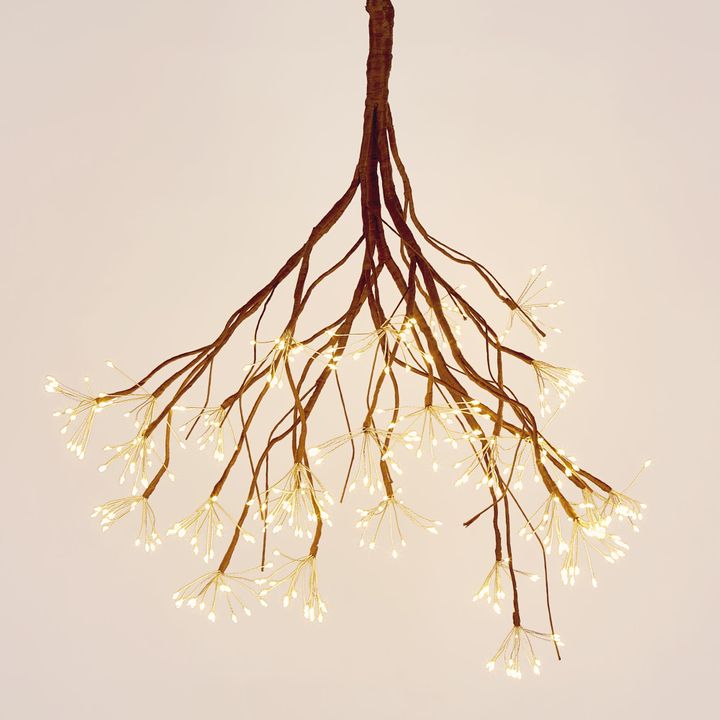Nature Brown Hanging Branch With 390LED