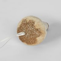 Little Hanging Mushroom Ornament White