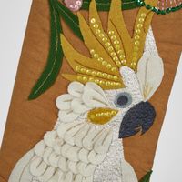 Butterum Cockatoo Embroidered Stocking