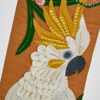 Butterum Cockatoo Embroidered Stocking