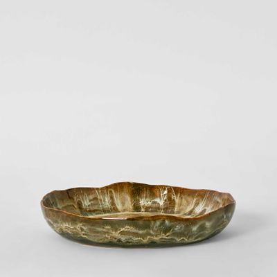 Belia Platter Large Brown