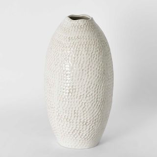 Jaylen Tall Vase Cream