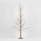 Champagne Glitter Tree 150cm With 186LED