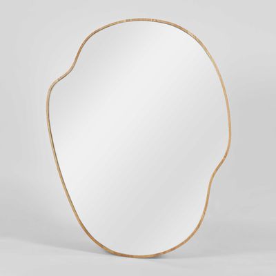 Dune Organic Mirror Large Oak