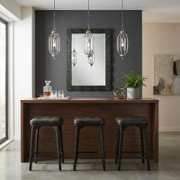 Monument Wall Mirror Black