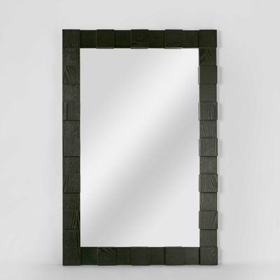 Monument Wall Mirror Black