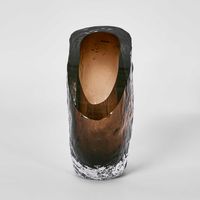 Rook Vase Small Amber