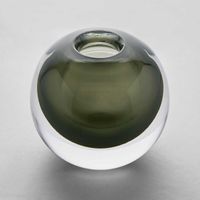 Jaylen Vase Round Smoke