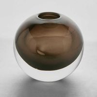 Jaylen Vase Round Amber