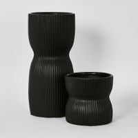 Austin Vase Black Small