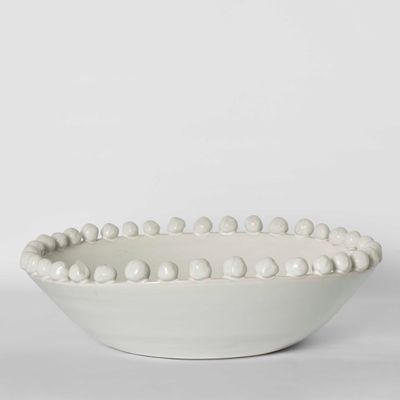 Frida Terracotta White Bowl Large