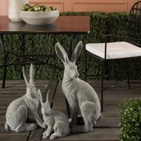 Henry Hare Sitting Large Grey
