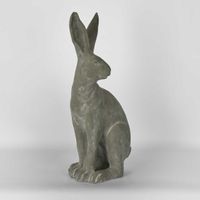 Henry Hare Standing Large Grey