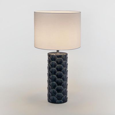 Fan Shell Table Lamp & Shade