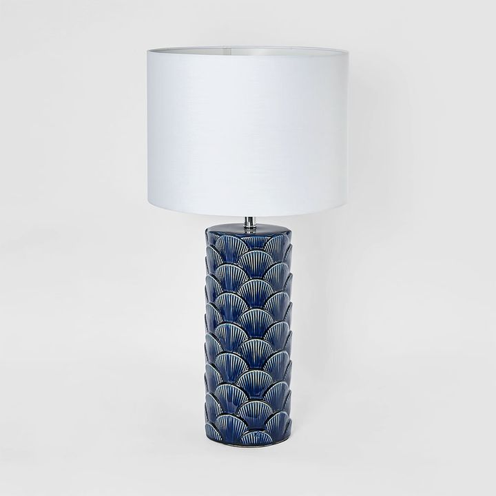 Fan Shell Table Lamp & Shade