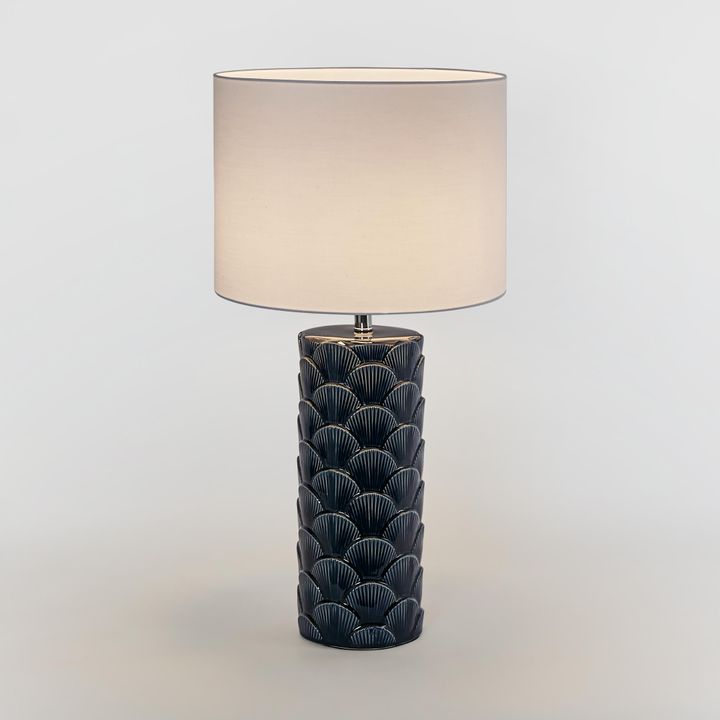 Fan Shell Table Lamp & Shade