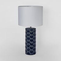 Fan Shell Table Lamp & Shade