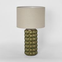 Condotti Green Table Lamp & Shade