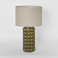 Condotti Green Table Lamp & Shade